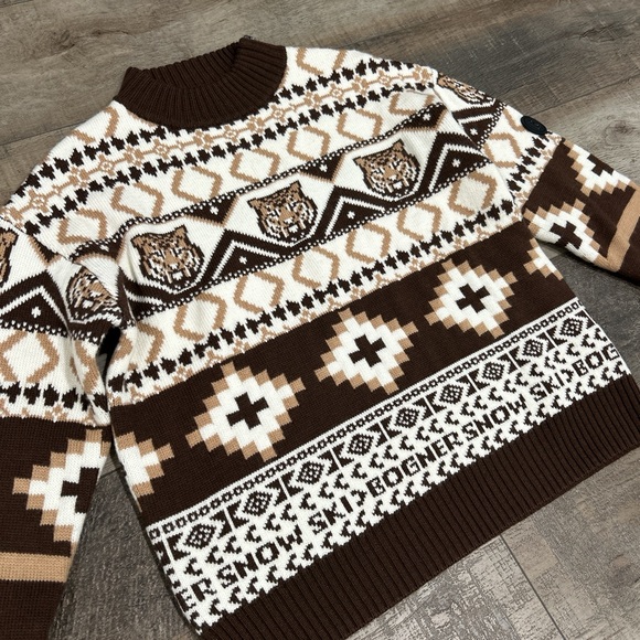 Bogner Julika wool knit ski sweater - Picture 4 of 11